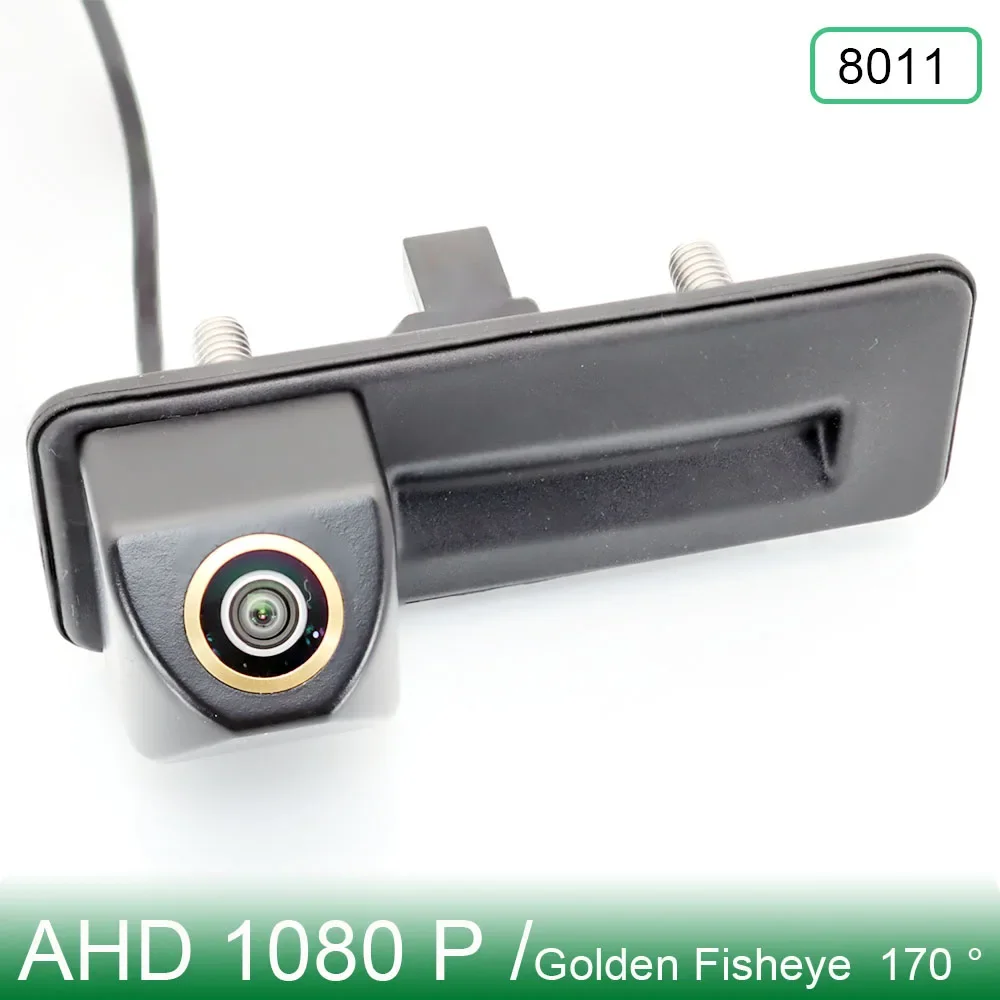 

AHD 1080P Golden Fisheye Lens Vehicle Rear View Camera For Volkswagen VW polo sedan Vento 2011 2012 2013 2014 2015 Car Backup HD