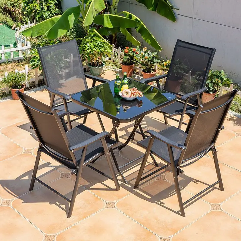

Outdoor, leisure, tables and chairs, combination, balcony, outdoor, open-air, garden