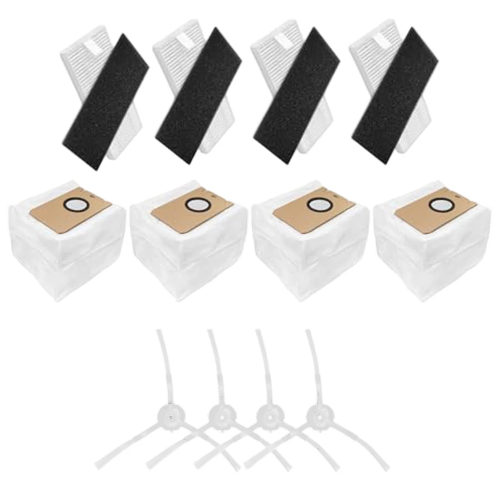 

Efficient Replacement Kit for Cleanova W11 Robot Vacuum 4 Side Brushes 4 Filters 4 Dust Bags for Comprehensive Dust Management