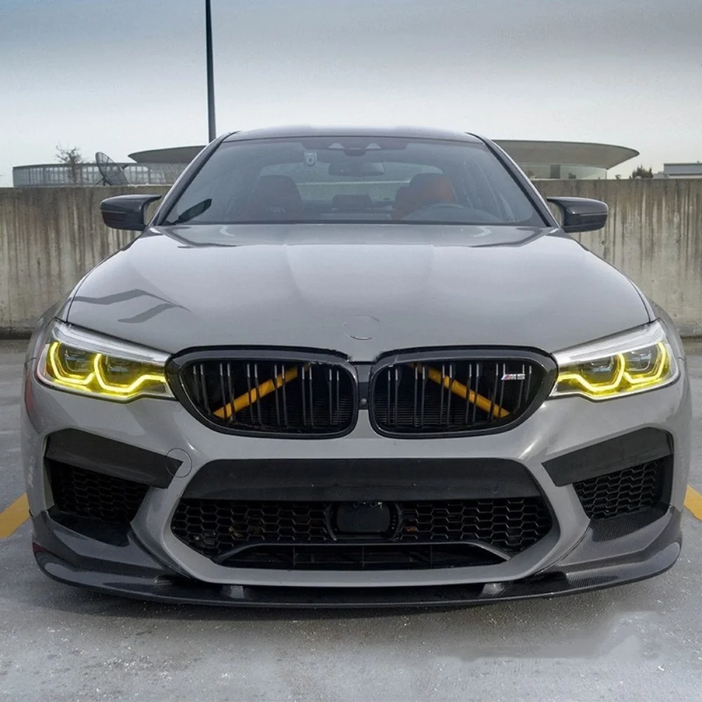 Yellow DRL For 2018 2019 BMW 5 series G30 530i G32 GT F90 M5 DRL Adaptive LED Headlight Angel Eyes Daytime Running lights