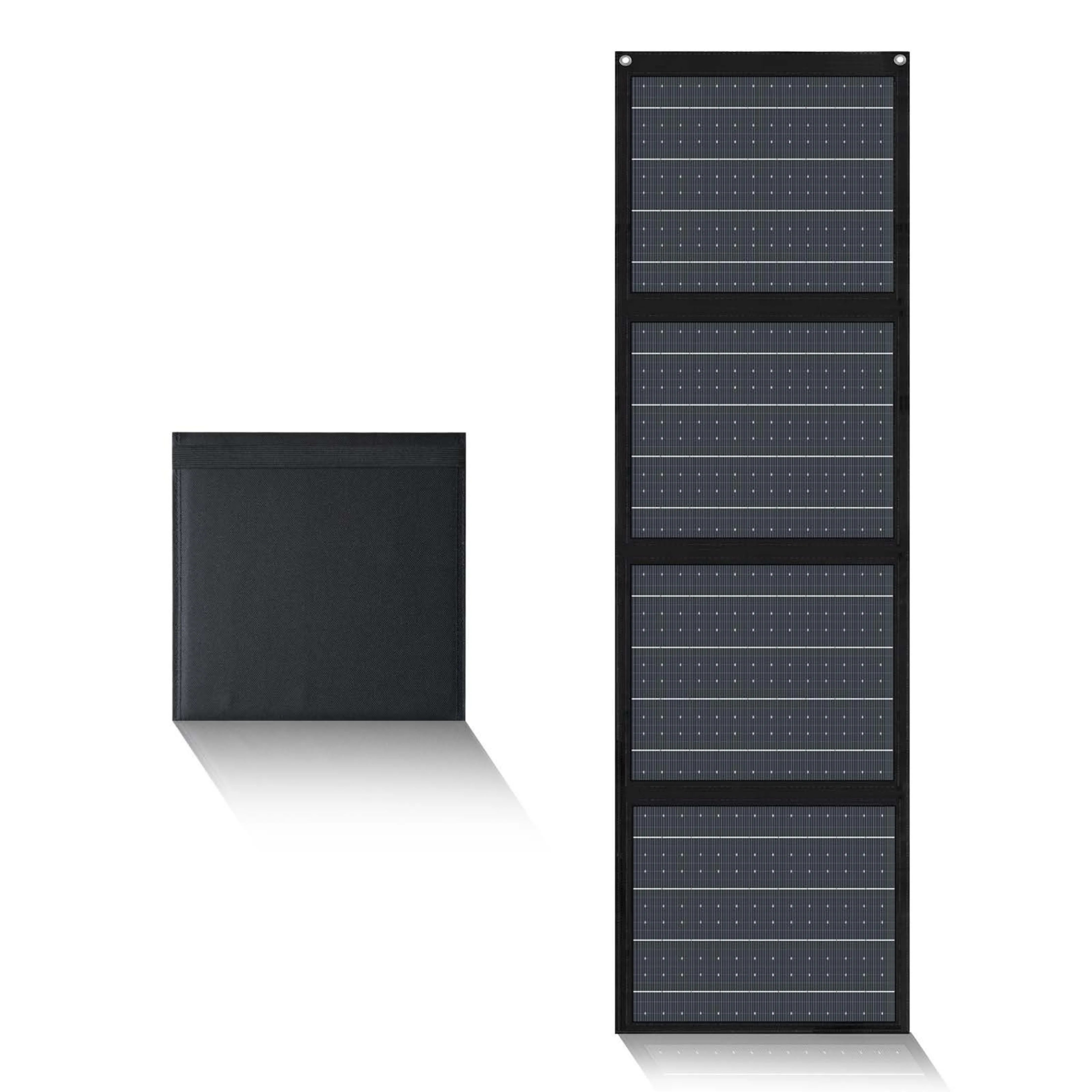 Solar 65W solar panel, 5V foldable solar panel battery charger for mobile phones, laptops, USB interface and TYPE-C 2A DC output