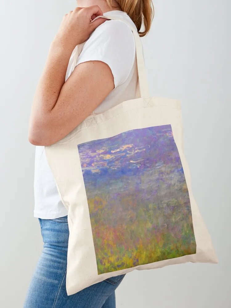 Water Lilies Claude Monet Fine Art Tote Bag cloth bag woman canvas shopper bags Canvas