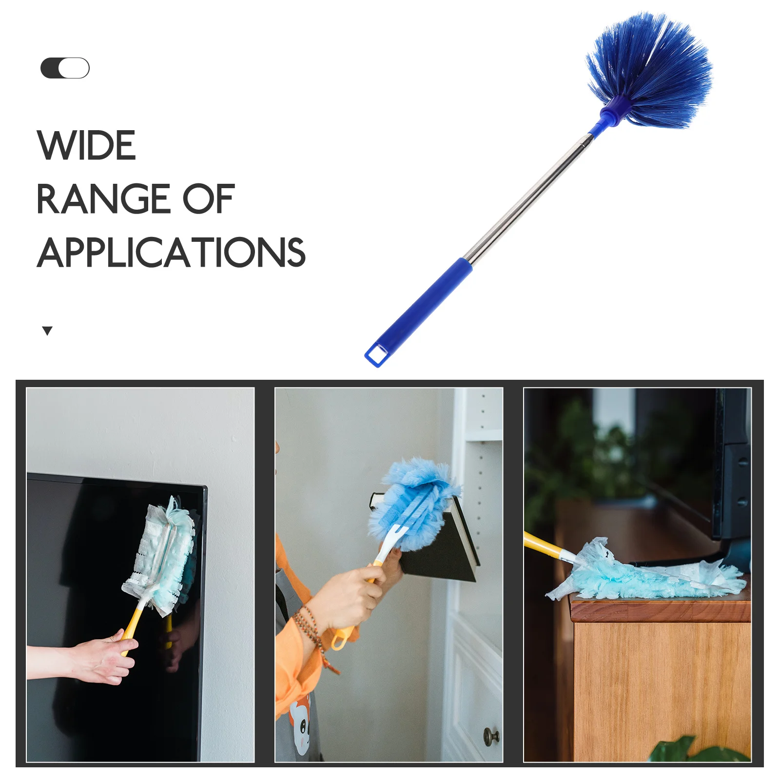 

Efficient Spider Web Remover Duster for Car Office Portable Lightweight Cleaning Tool for High Places and Tight Spaces