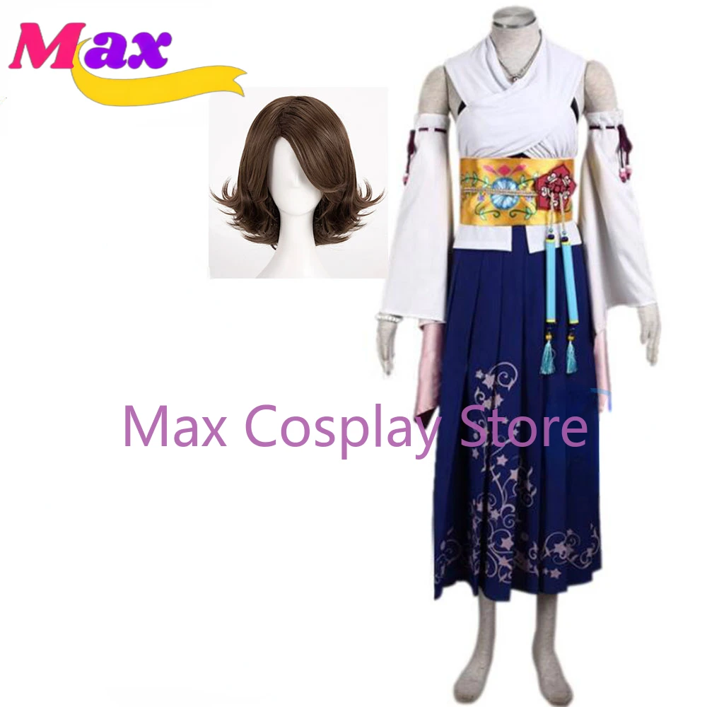 Max Cos Game Number Ten Yuna Call Cosplay Costume Dress Halloween Costume For Women Girls