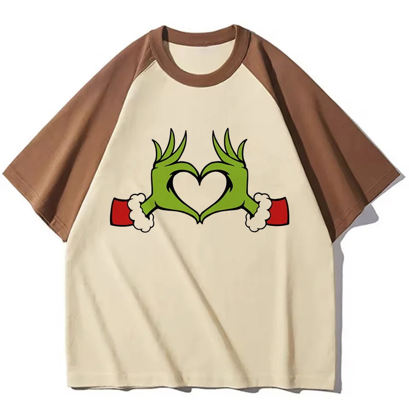 Fashion T-shirt Christmas Printed Top Tees Women Punk Kawaii Pastel Shirt Retro Graphic Women Classic T Shirt