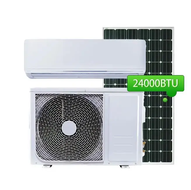 YYHC-Solar wall-mounted split solar air conditioner Solar grid-free solar air conditioner