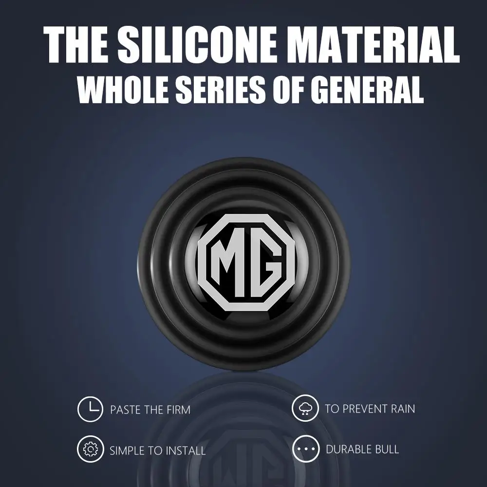 ل موريس المرآب MG MG5 MG3 MG4 MG6 EV X-Power Hector GT HS باب السيارة عازلة المضادة للصدمات حامي غطاء الوسادة ملصق الملحقات #2
