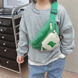 Handsome Boys Children'S Chest Bags Korean Version Kids Crossbody Bag Casual Accessories Backpack Baby Girls Outgoing Waist Bag