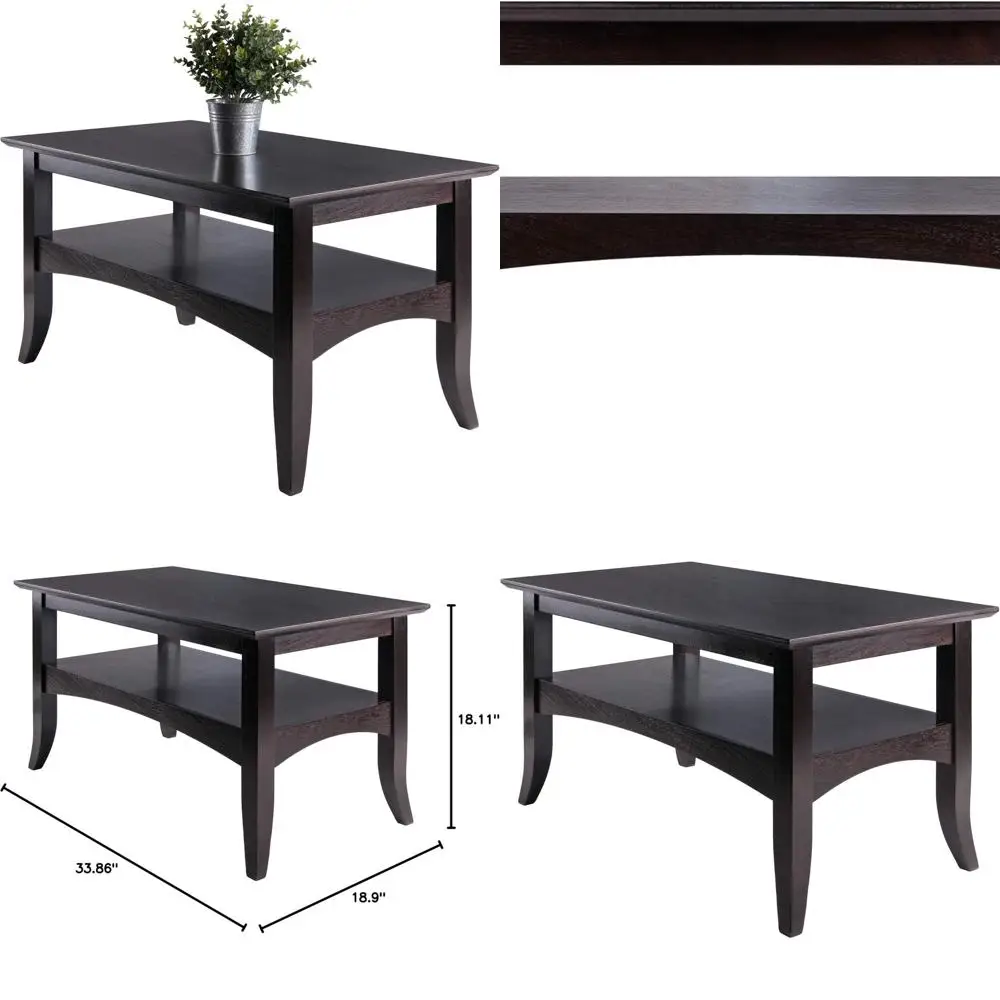 طاولة قهوة كامدن 23133، 18.9 × 33.86 × 18.11، أثاث غرفة المعيشة الحديثة