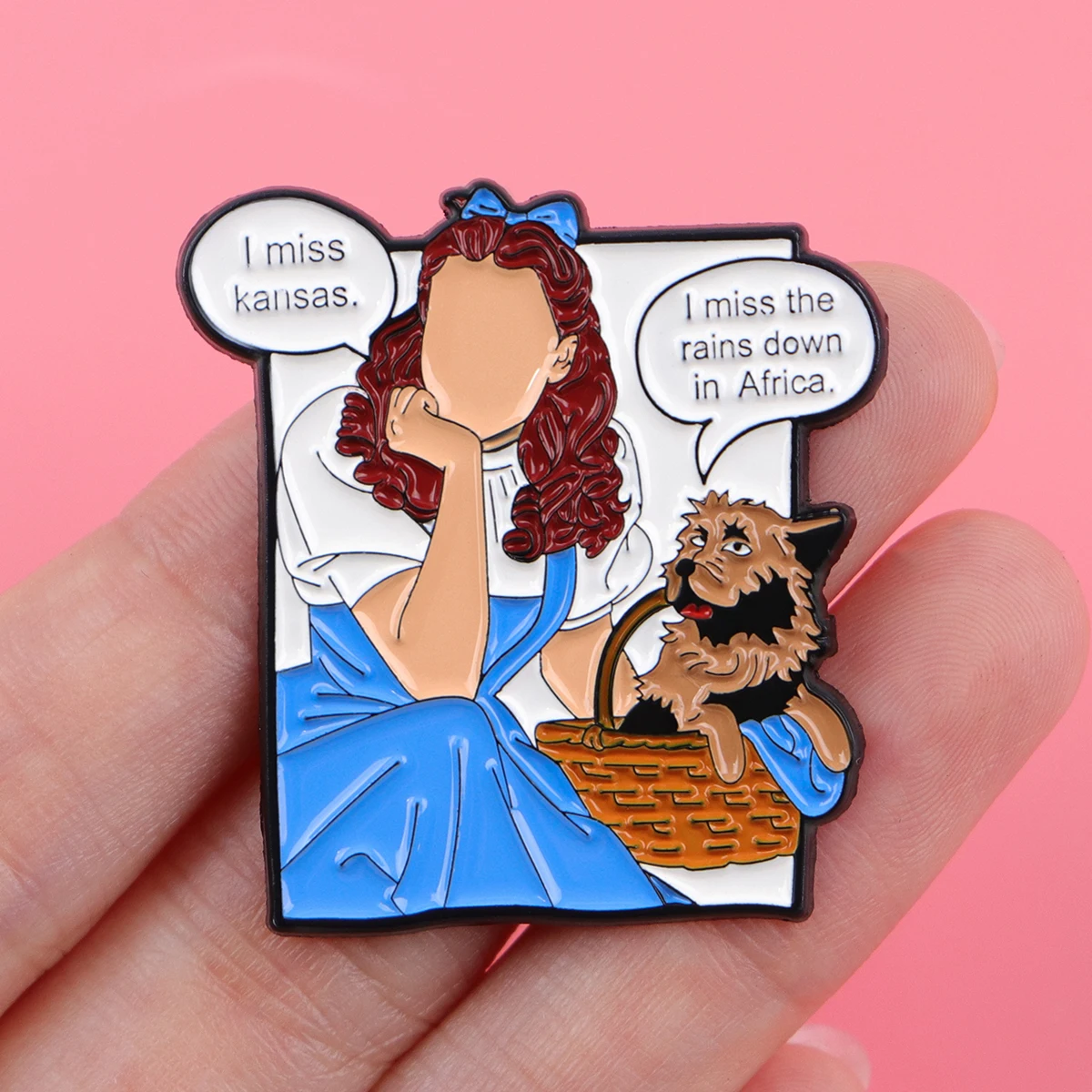 الكرتون مستوحاة المينا دبوس روح الدعابة بروش الصنوبر التلبيب شارة بدبابيس على ظهره الملابس والاكسسوارات هدايا مجوهرات الأزياء