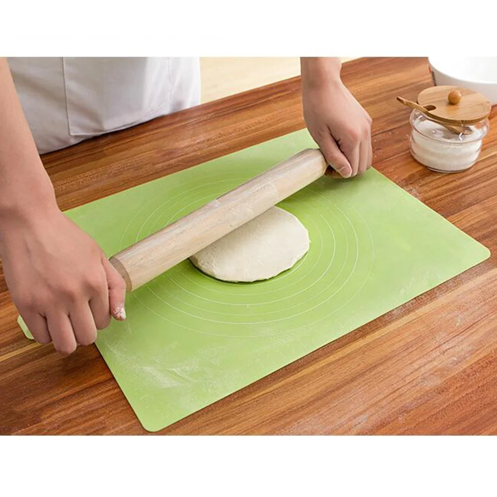 

Silicone Baking Rolling Silicone Dough Non Stick Pastry Mat Dough Rolling Mat Measurements for Kitchen Countertop