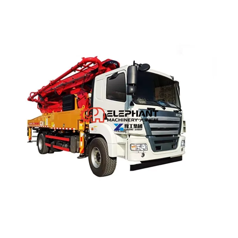 Open Type Energy Saving Concrete Pump Truck Construction Equipment for Building Site Concrete Pouring and Material Transfer Work
