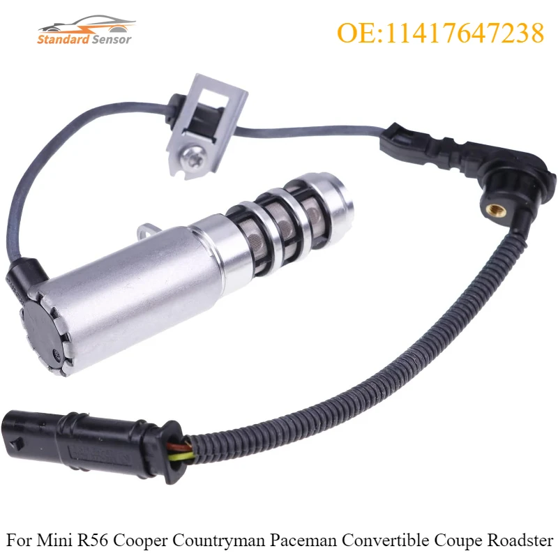 

11417647238 Oil Pump Pressure Variable Valve VVT Solenoid New For Mini R56 Cooper Countryman Paceman Convertible Coupe Roadster
