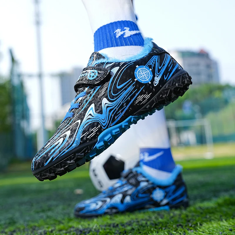 

Childrens Football Shoes Boys Summer Breathe Primary Secondary School Students Youth Match Training Special FG/TF Football Shoes