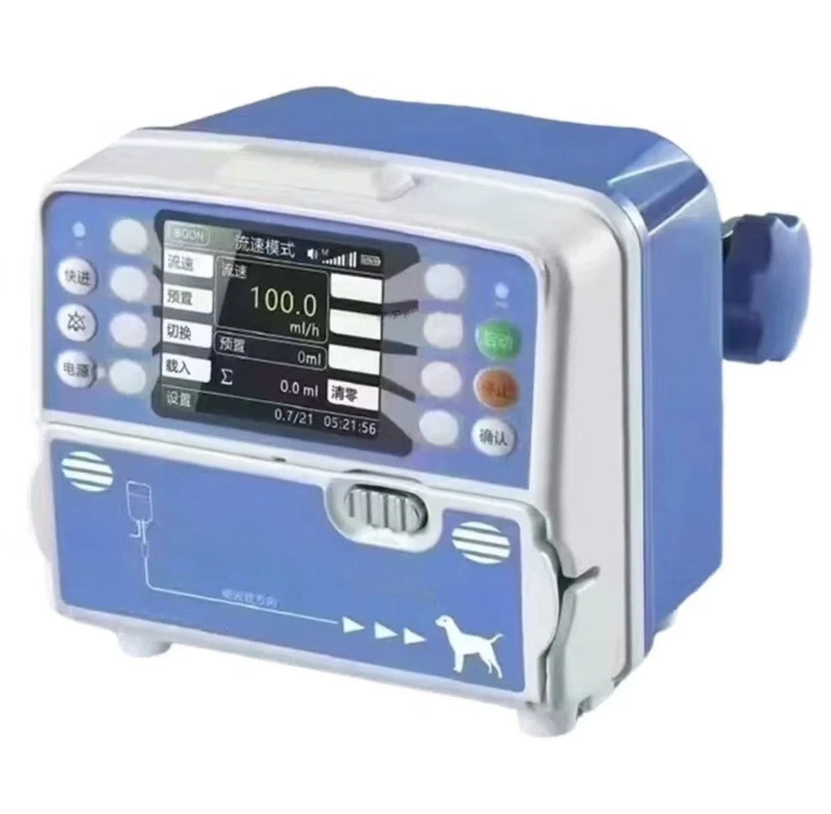 Veterinary Hematology Analyzer, 3/5 Part Differential Pet Blood Cell Counter, Animal Blood Analysis Equipment