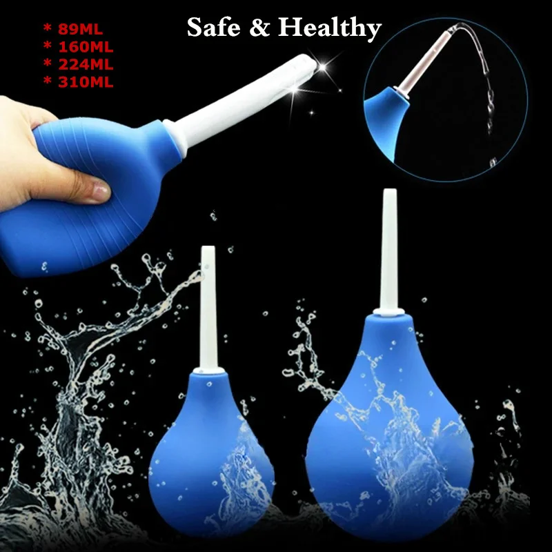 Feminine Hygiene Product Large Small Capacity Cleaner Rectal Enemator Enema Syringe Stream Douche Enema Colon System Cleaning