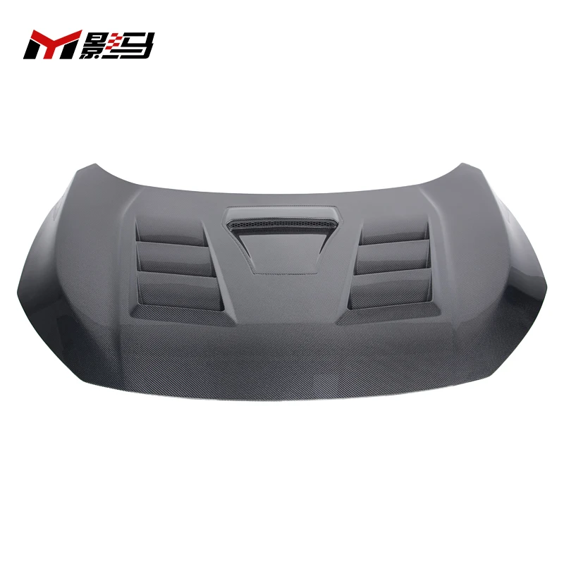 غطاء محرك السيارة الجديد من ألياف الكربون طراز VEO لهوندا لسيارة Civic X 10th Gen 2017-2020