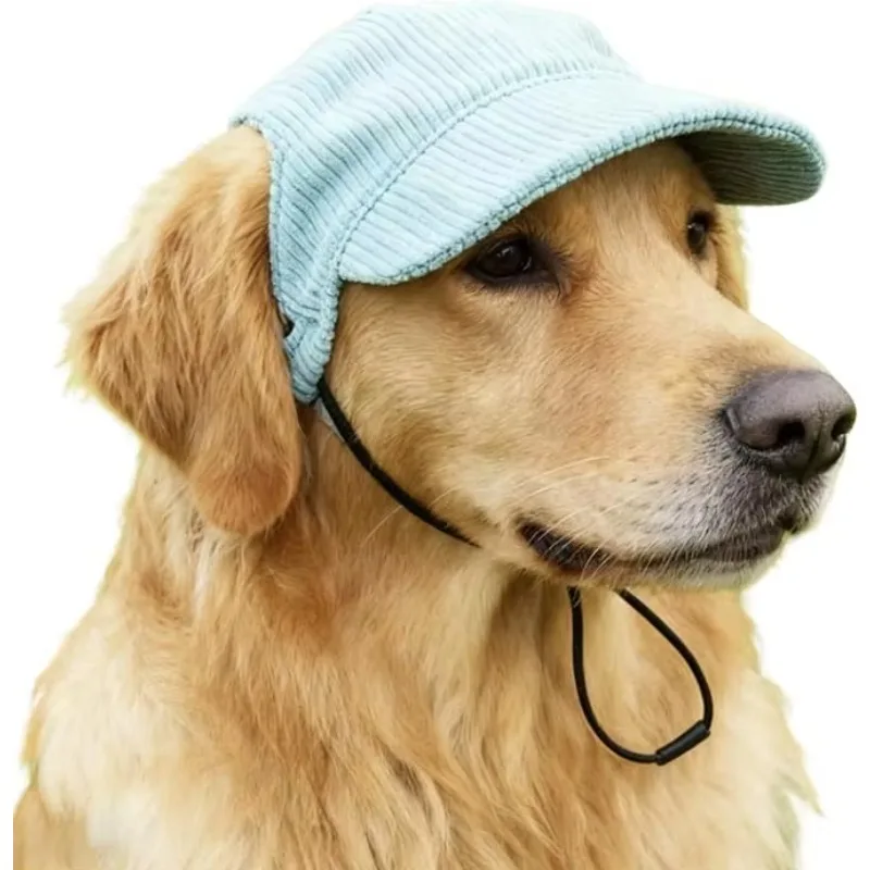 

Trending Dog Sunscreen Baseball Hat Eco-Friendly Solid Color Ear Hole Design Pet Apparel Accessories for Dogs