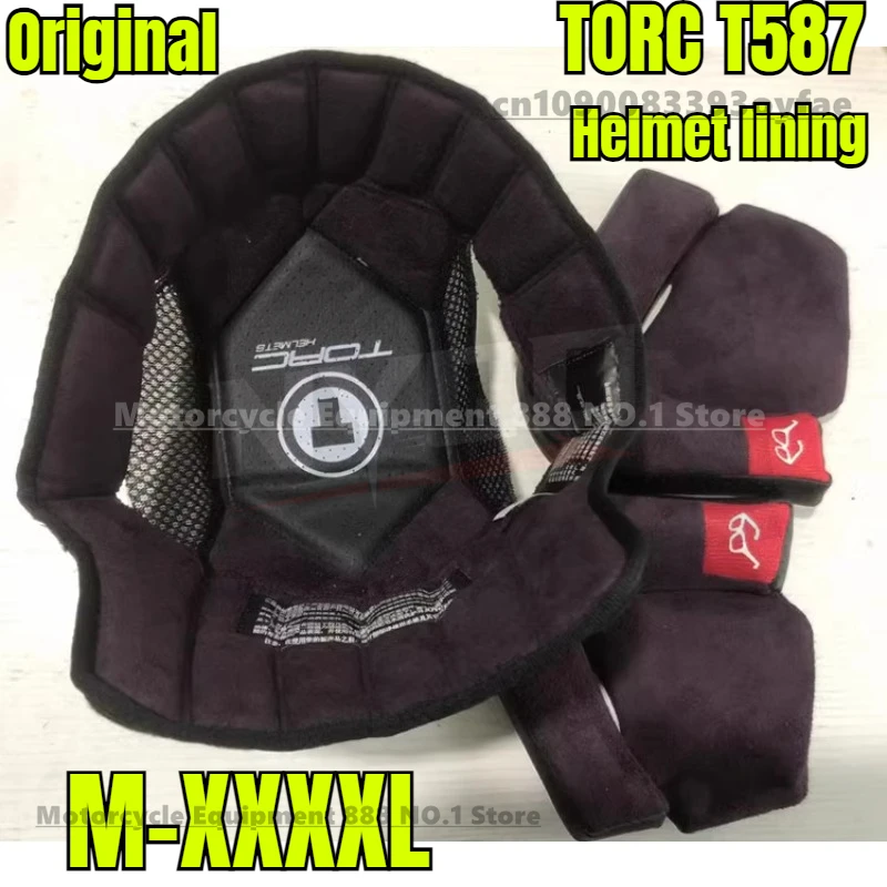 

TORC carbon fiber retro helmet T587 helmet lining modification accessory M-XXXXL