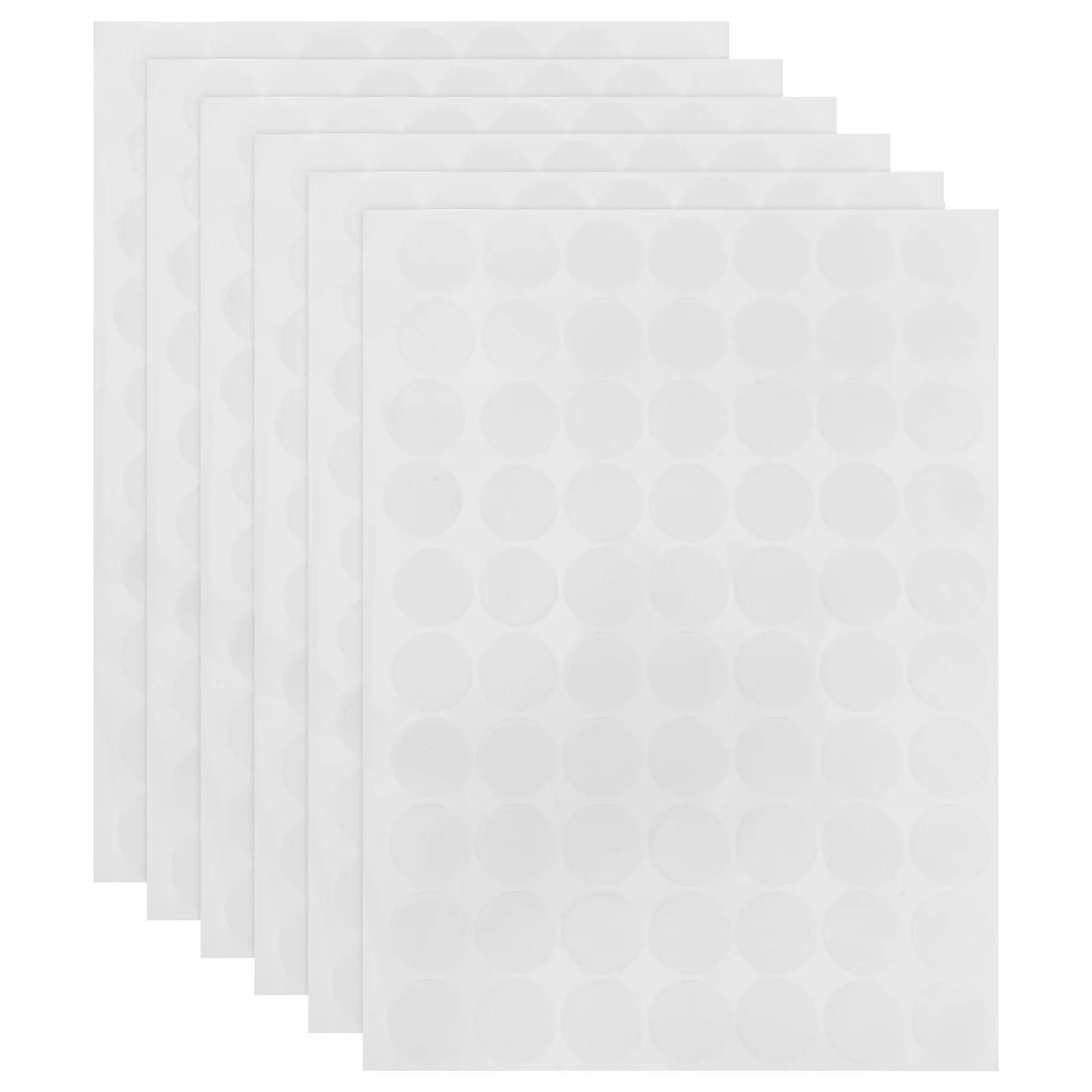 6 Sheets Adhesive Pads Double Sided Removable Adhesive Pads Adhesives Double Sided Stickers Clear Adhesive Pads Adhesive Sticker