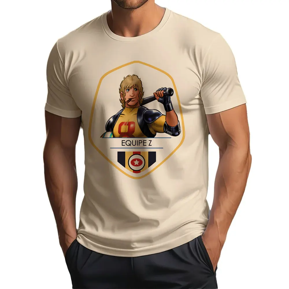 

Футболка The Space Adventure Cobra EQUIPE Z Rugball Player в стиле аниме, 100% хлопок, подарок, крутой подарок, толстовка с героями мультфильмов, все размеры, топы