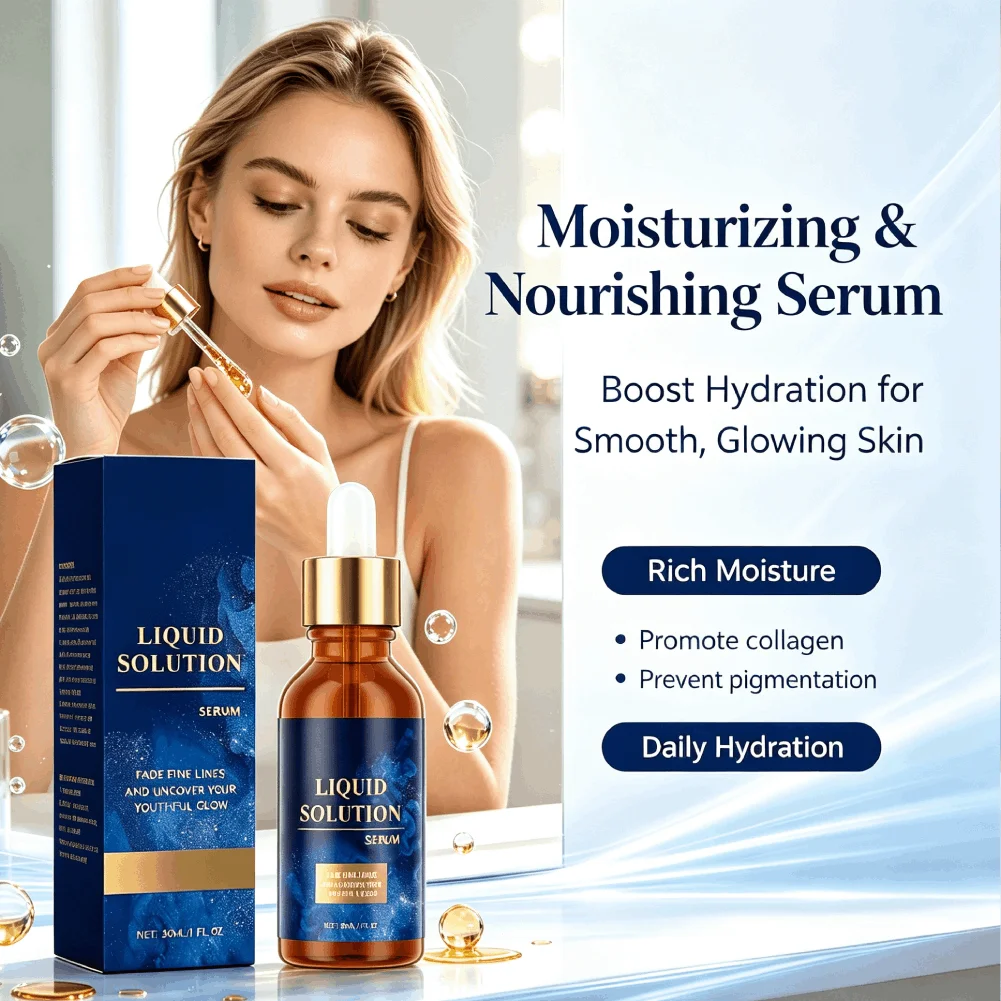 Collagen Wrinkle Remover Serum 30ml Firming Lifting Face Care Anti-Aging Fade Fine Lines Smooth Skin Care Facial Essence Liquid
