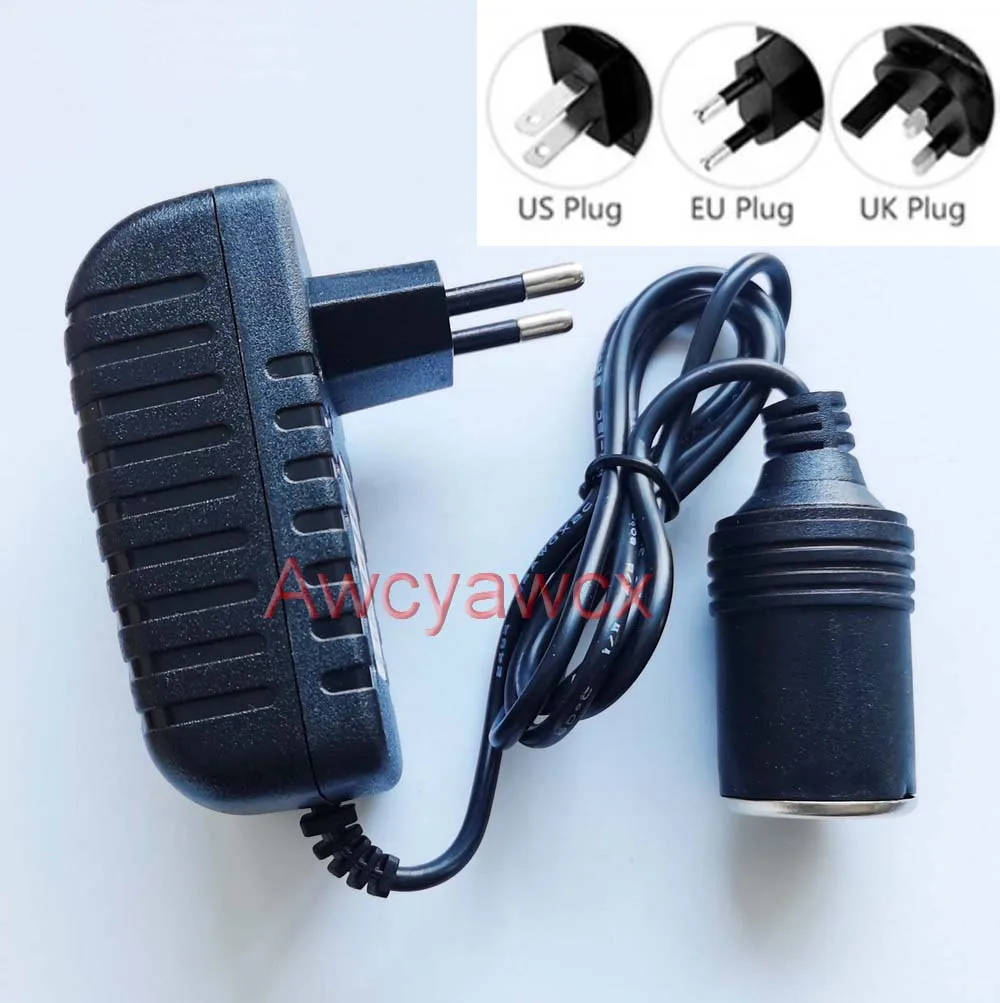 ac to dc converter 2a 24w car cigarette lighter socket 110V/220V 12V for Power Adapter 220V 12 V Volt Charger Home Parts 2000mA The Consequences of Using Products with an Electricity Exceeding 2A Power Adapter AC/DC Converter AC