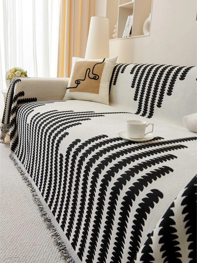 

Универсальный чехол-плед для дивана, современный, простой, пылезащитный, подходит для комбинированных диванов, для использования весной, осенью и зимой.