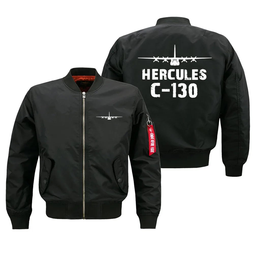 

Hercules C-130 Spring Autumn Winter Pilots Military Flight Aviation Men Ma1 Bomber Jacket Outdoor Windproof Man Baseball Coats