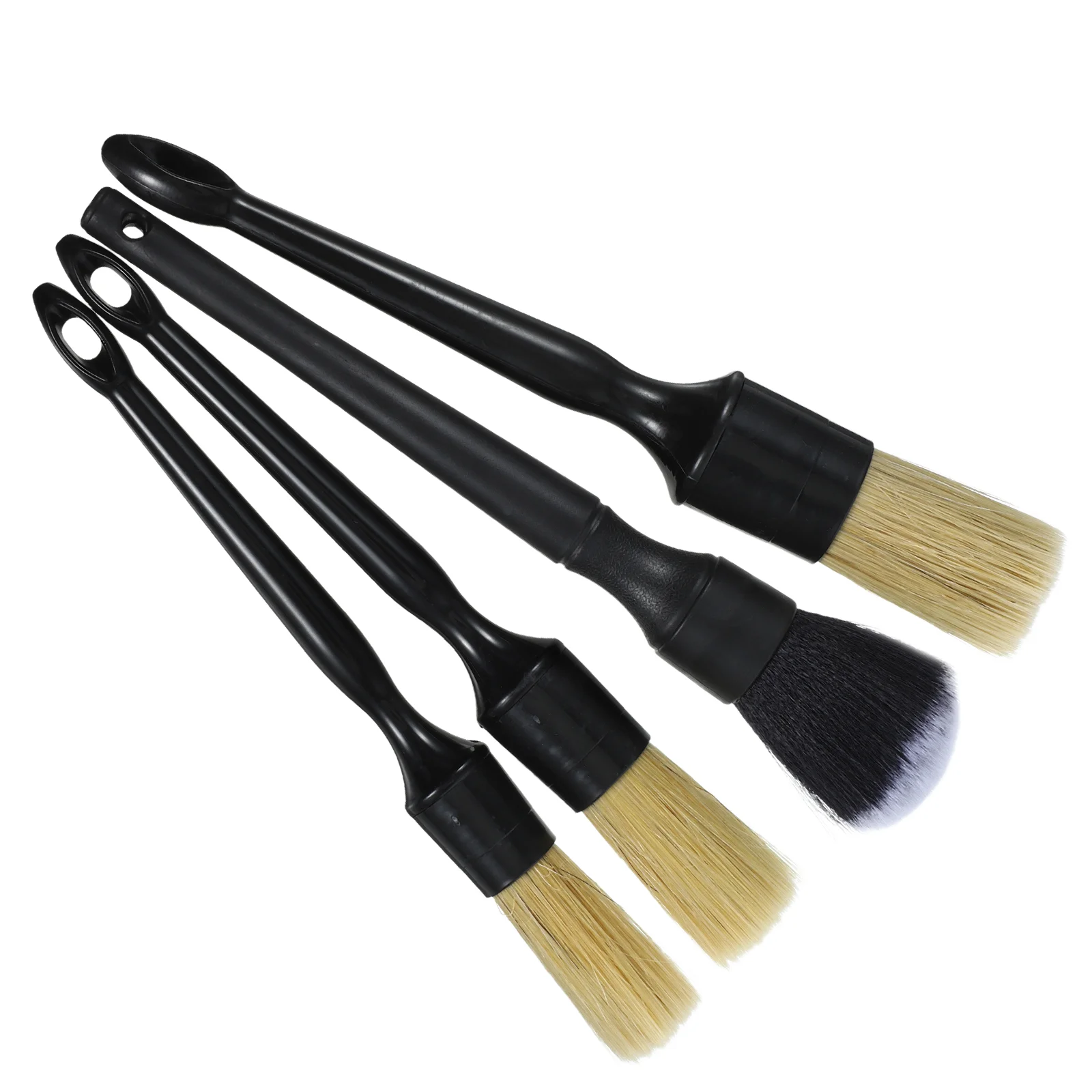 

Car Detail Brush Soft Brushes Detailing for Vehicles Wheel Wash Cars Interior Set Crevice