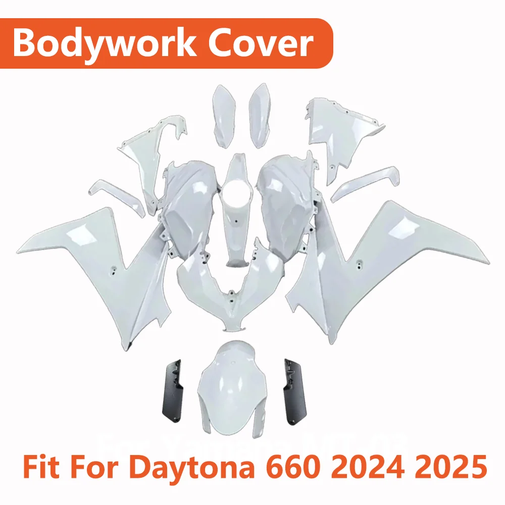 

Unpainted Plastics Full Set Motorcycle Fairings Accessories Fairing Kit New ABS Plastic Fit For Daytona 660 2024 2025