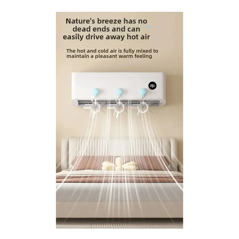 

VEHO-дефлектор вентиляционного отверстия, анти-прямой обдув на присоске, вытяжной вентилятор кондиционера, регулируемые углы ветра кондиционера