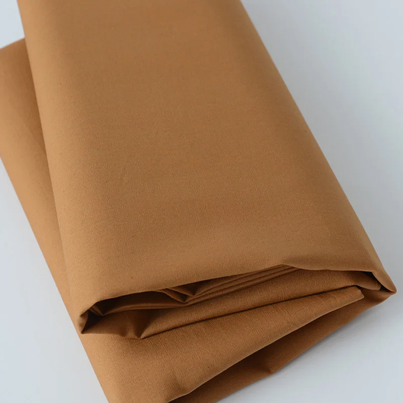 Katoenen poplin stof effen kleur wit rood zwart voor naaigerei quilten patchwork per halve meter