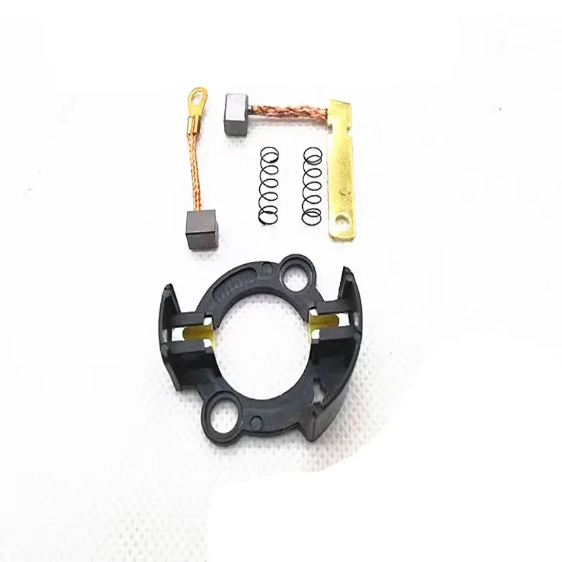 Soporte de cepillo de carbono para Motor de arranque C100 DY100 DY110 WS110 para Honda 100CC DY 100 Dayang, piezas de Motor de arranque de motocicleta