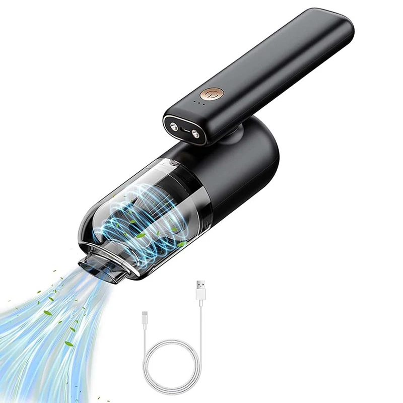 Handheld Vacuum Cleaner 7000Pa Cordless Battery Handheld Vacuum Cleaner With LED Light, 2 Hours Quick Charge - 4000 Mah