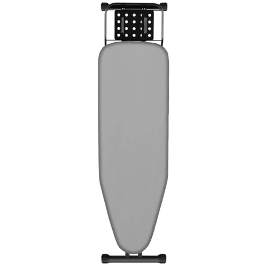 

Гладильная доска 13 дюймов X 43 дюйма с подставкой для утюга Цельнометаллическая конструкция Регулируемая по высоте Жаро- и устойчивая к отоплению ткань Сверхмощная E