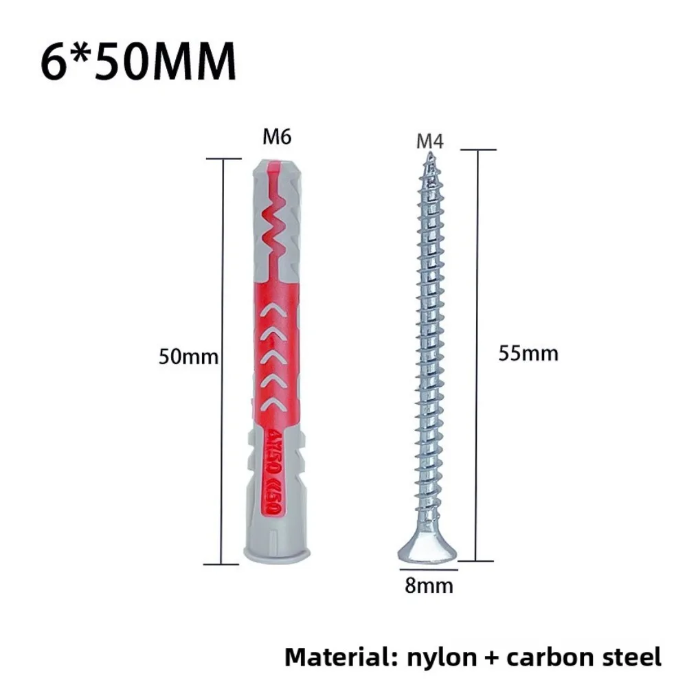 براغي توسيع بلونين - مسامير حائط خاصة للطوب المجوف والجدار الرغوي والكتلة الهوائية والديكور المنزلي والهندسة #3