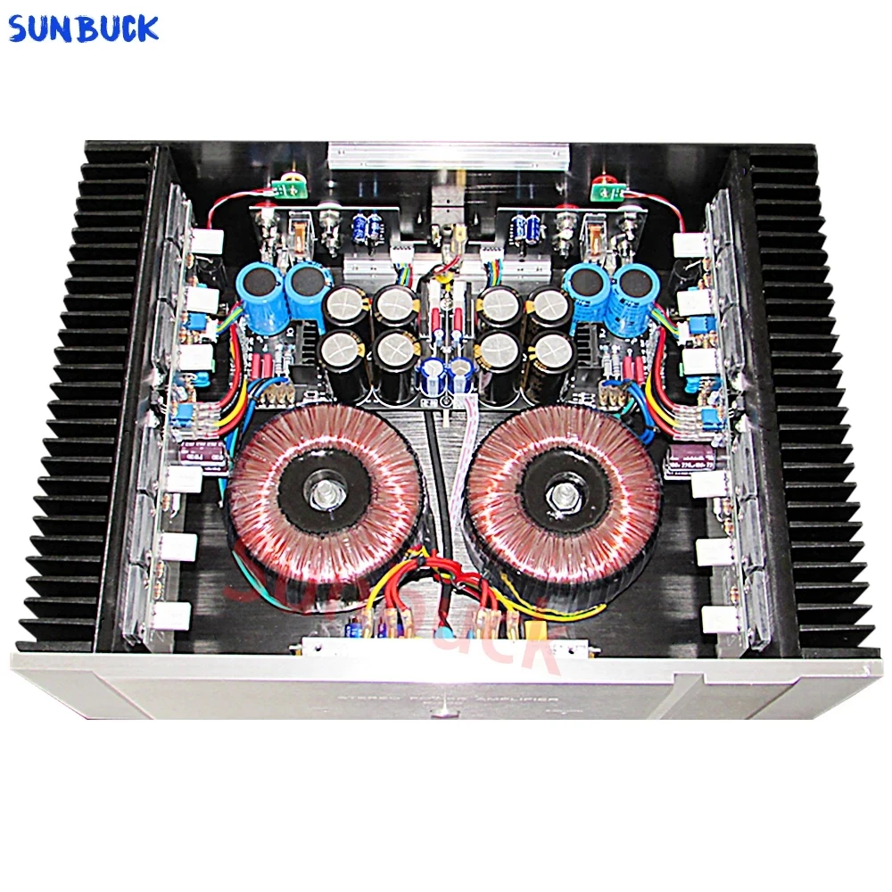 Sunbuck mirror symmetry differential circuit design Copy Accuphase E550 2.0 200W+200W  Class A hifi Rear Power Amplifier