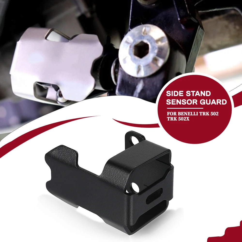 

For Benelli TRK 502 502X TRK502 TRK502X 2018-2021 2022 2023 2024 2025 2026 Motorcycle Kickstand Switch Guard Sensor Cover Cap