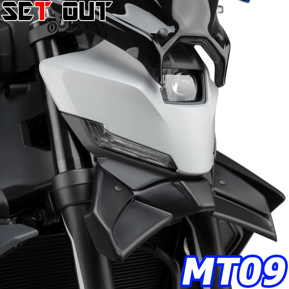 

For YAMAHA MT-09 FZ-09 2024 2025 MT09SP 24-25 Y-AMT Motorcycle Sport Downforce Naked Forntal Spoilers Aerodynamic Wing Deflector