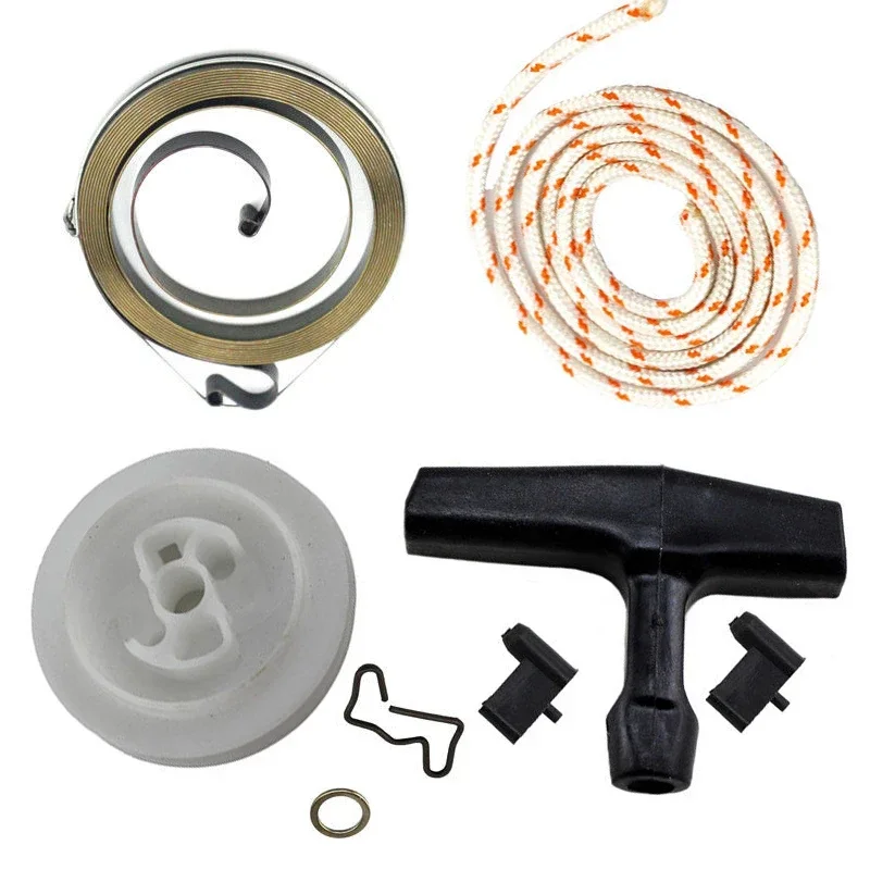 Recoil Rewind Starter Handle Rope Pulley Spring Kit For Stihl 034 036 044 046 MS340 MS360 MS440 MS460 Chainsaw 1128 195 0400 NEW