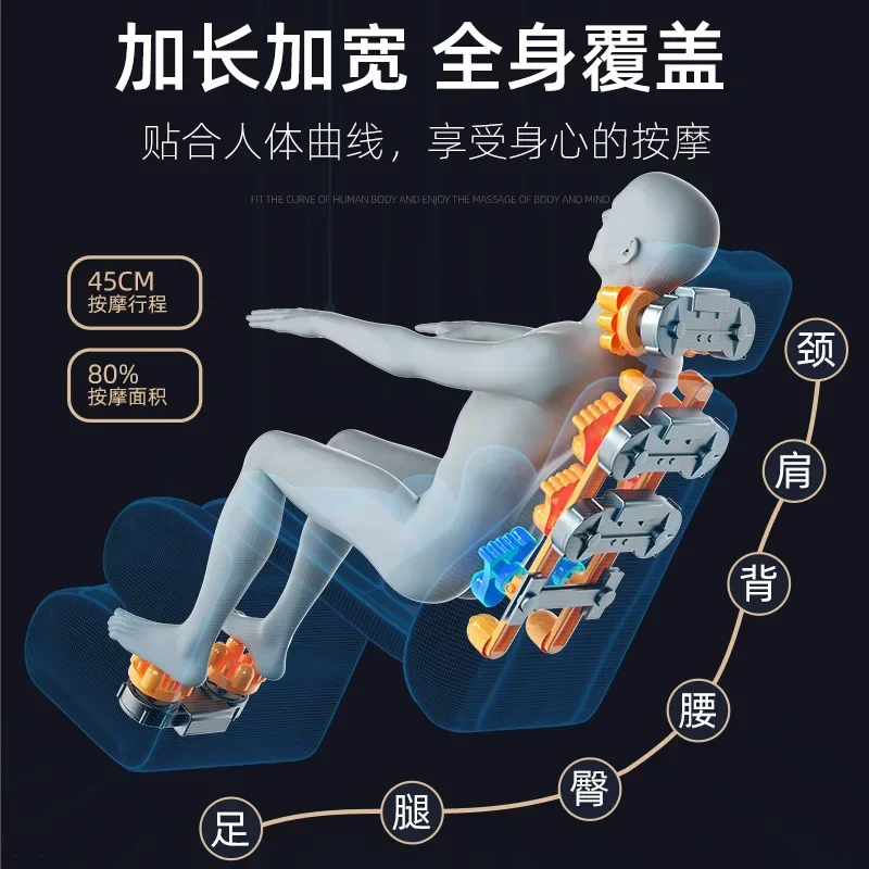 Full Body Multifunctional Neck Waist Back Leg Massage Cushion Kneading Massage Chair