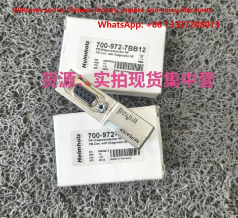 700-972-7BB12 PROFIBUS Connector, Brand New Original 90° Bus Plug with Diagnostic LED for PLC Network