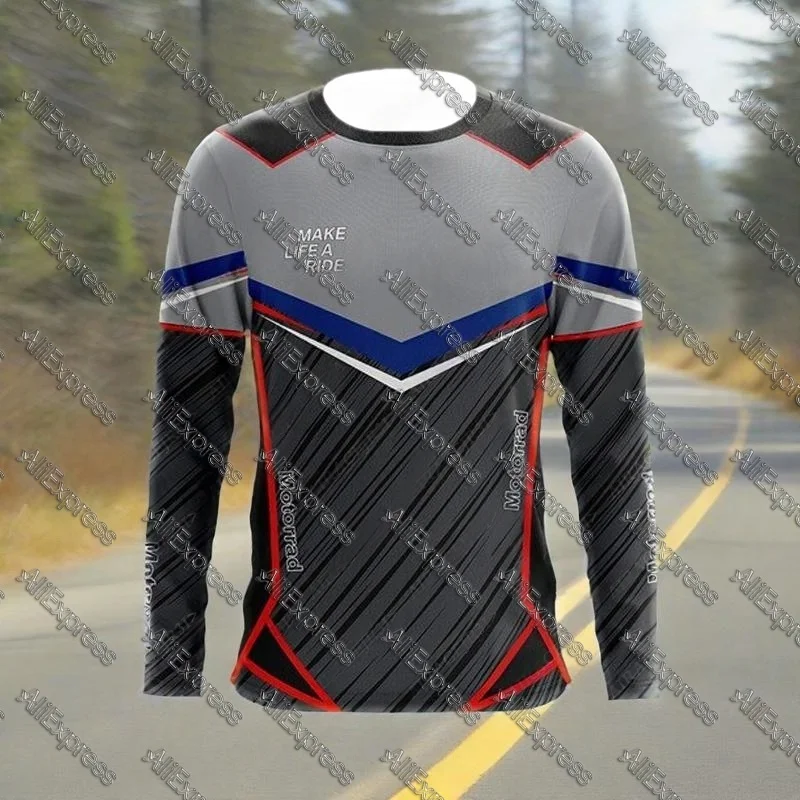 

For BMW Retro Touring Long sleeves T-Shirt Motorrad Classic Motorcycle ADVENTURE Motorsport Racing Summer Quick-drying Jerseys