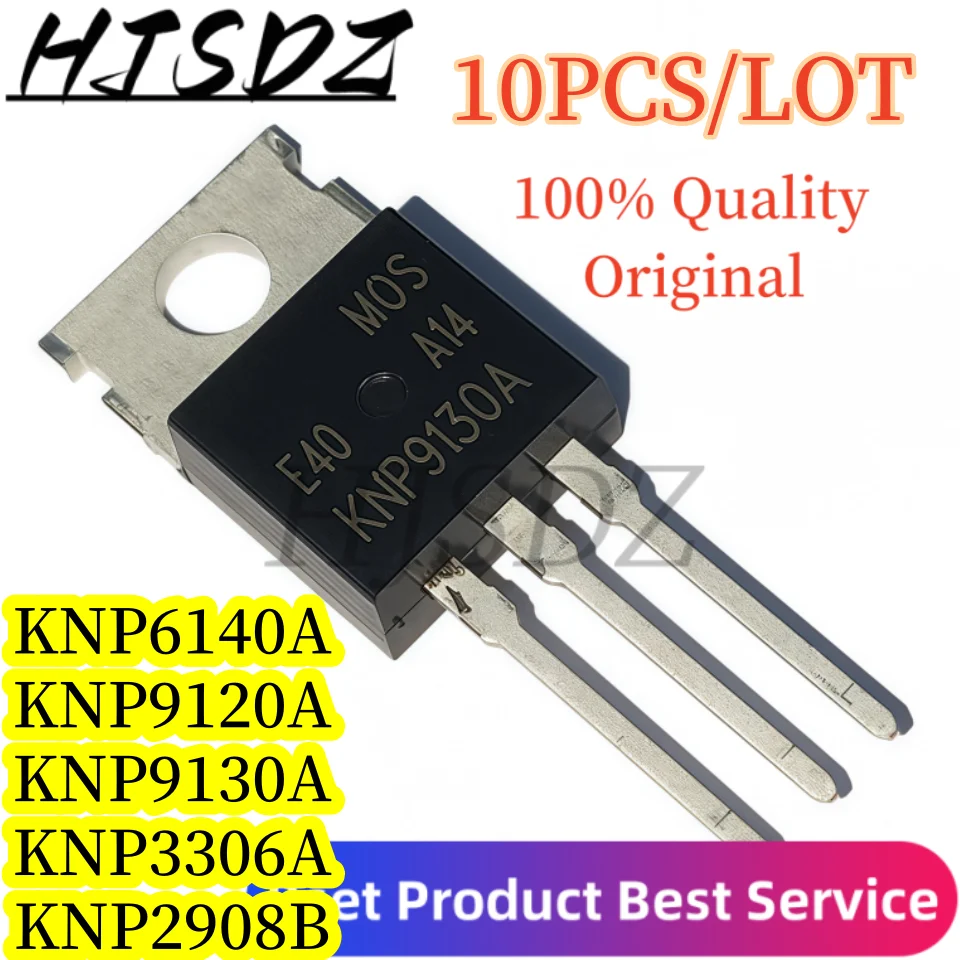 Multimodelo Original de la serie KNP【10 unids/lote】 (KNP6140A KNP9120A KNP9130A KNP336A KNP2908B) TO-220
