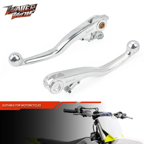 Palanca de embrague de freno delantero para HUSQVARNA FC FE FX TC TE TX 125 150 250 300 350 450 501 2018-2021 manijas de accesorios de motocicleta
