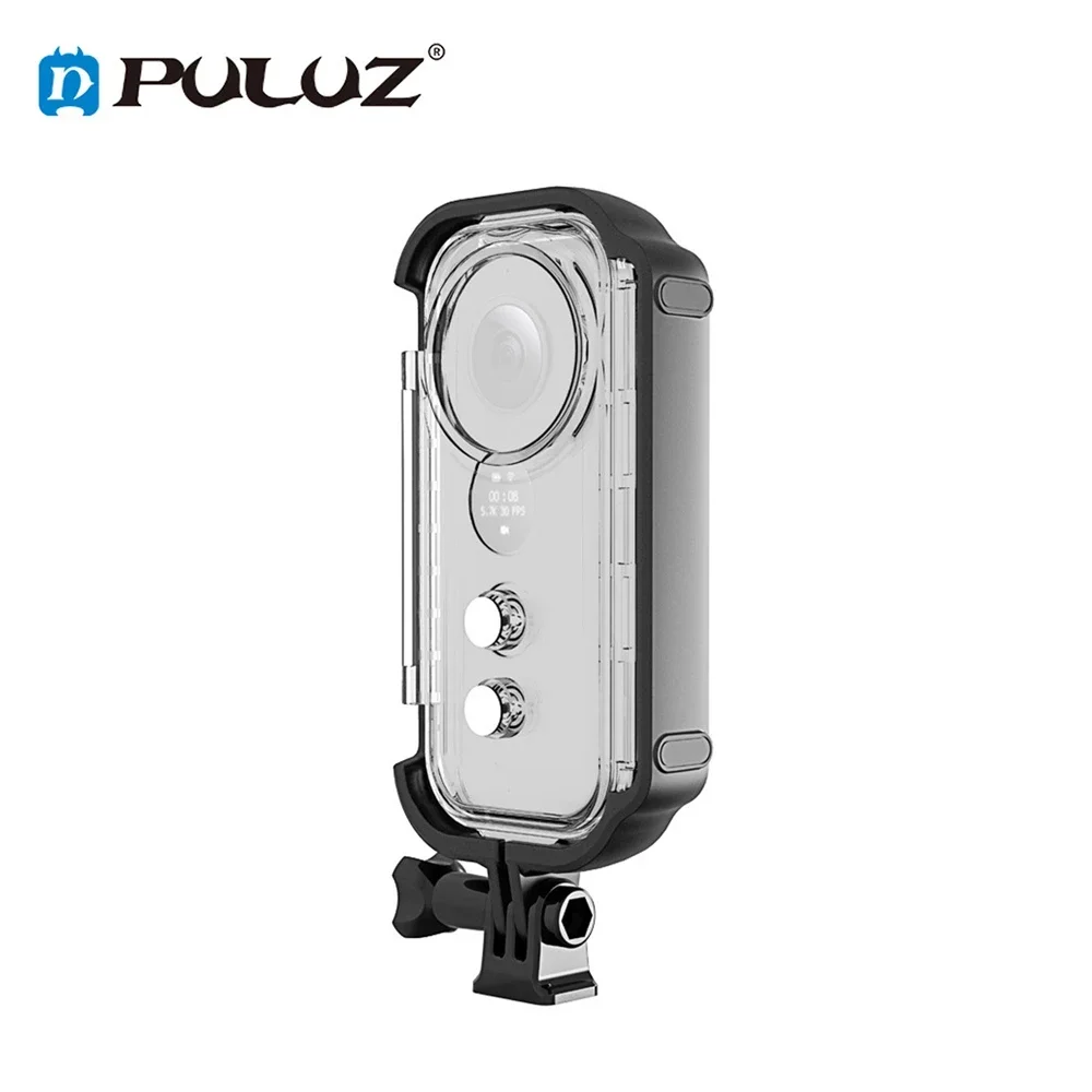 PULUZ 30m Waterproof Housing Case for Insta360 ONE X Panoramic Sports Camera Sealed Diving Shells Waterproof Protective Case