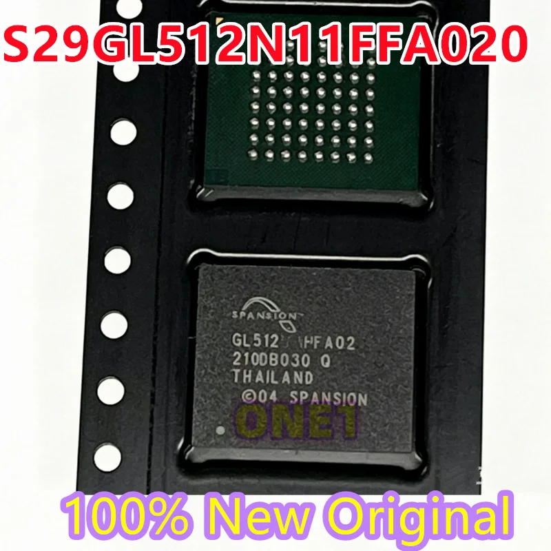 Nouvelle puce audio automobile fragile originale S29GL512N11FFA020 GL512N11FFA02 FBGA-64