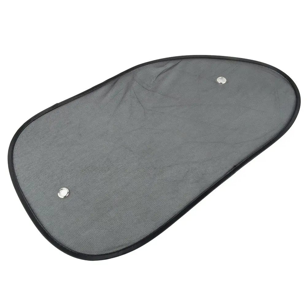 Window Black 65*38cm Curtain Protection Accessories Replacement Sunshade Privacy Parts Sun Visor Side Mesh 1 Pair