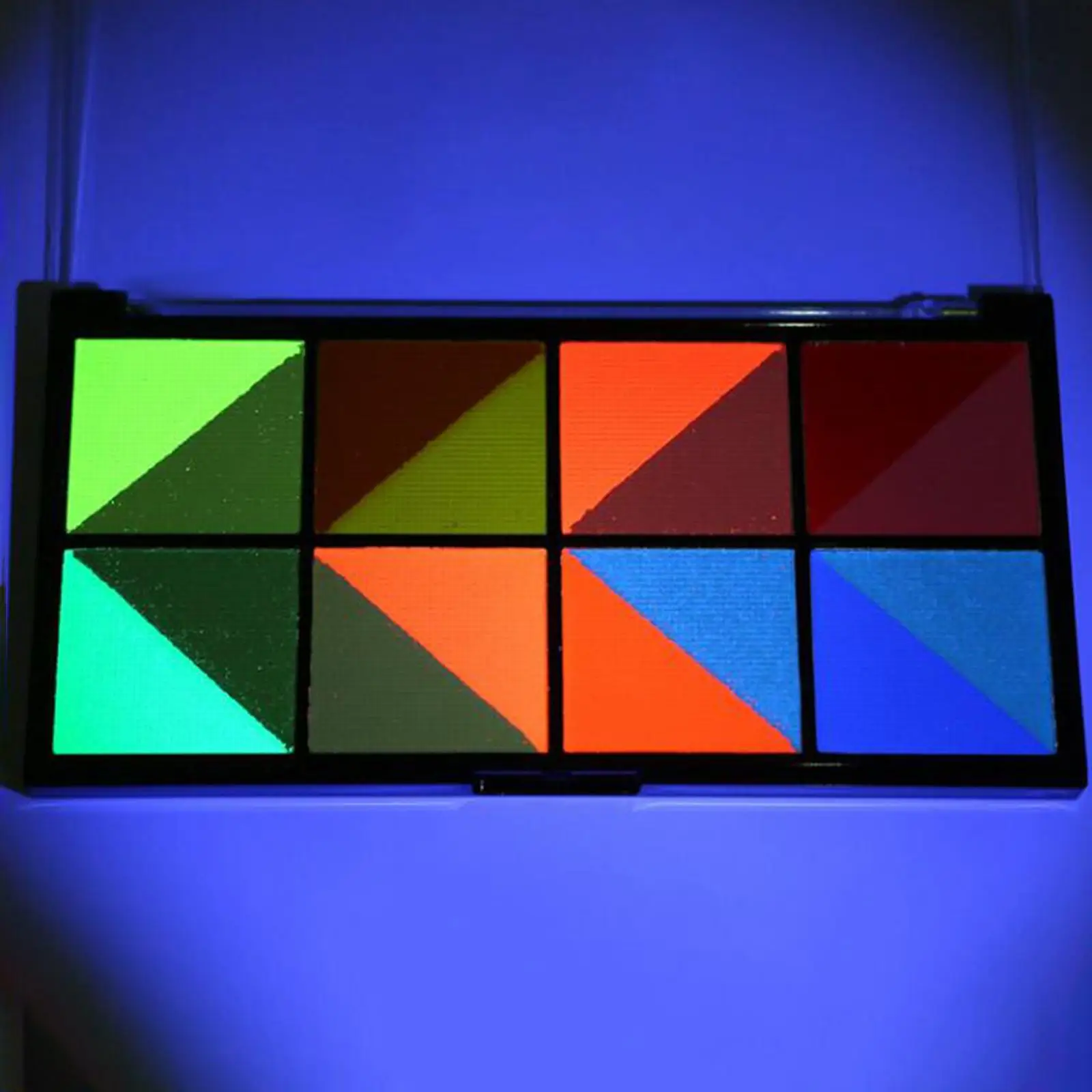 طلاء الجسم للوجه، أداة احترافية خاصة، لوحة مكياج للوجه لمرحلة الهالوين، فستان تنكرية، مسرح عيد الميلاد #1